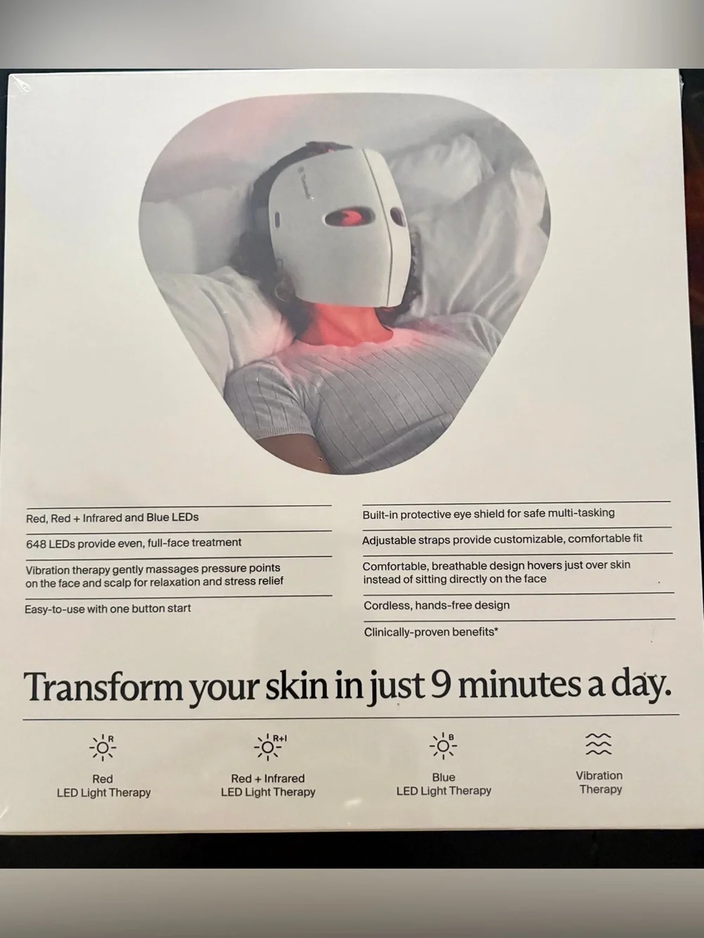NEW / Unopened TheraFace Mask from Therabody